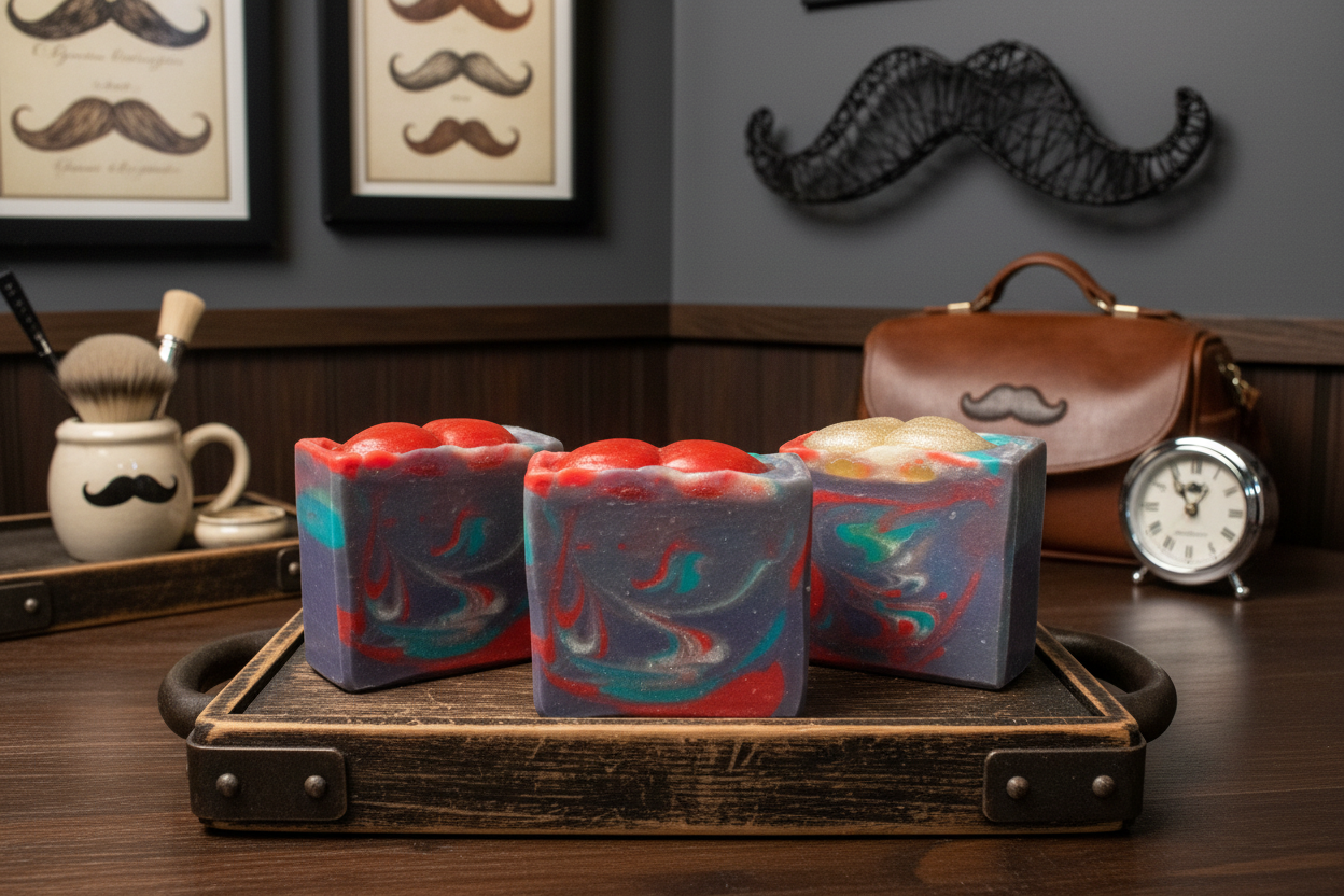 My Mustache is So Manly - Men's Essential Oil Soap