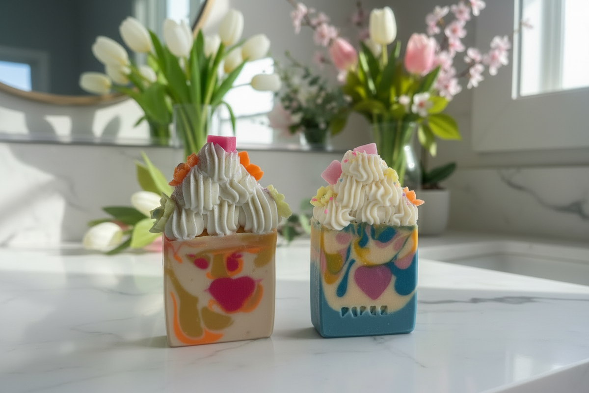 Two Piper Soaps Spring Scene