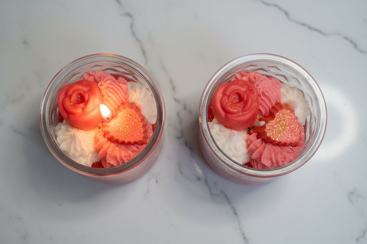 Champagne Toast Candle