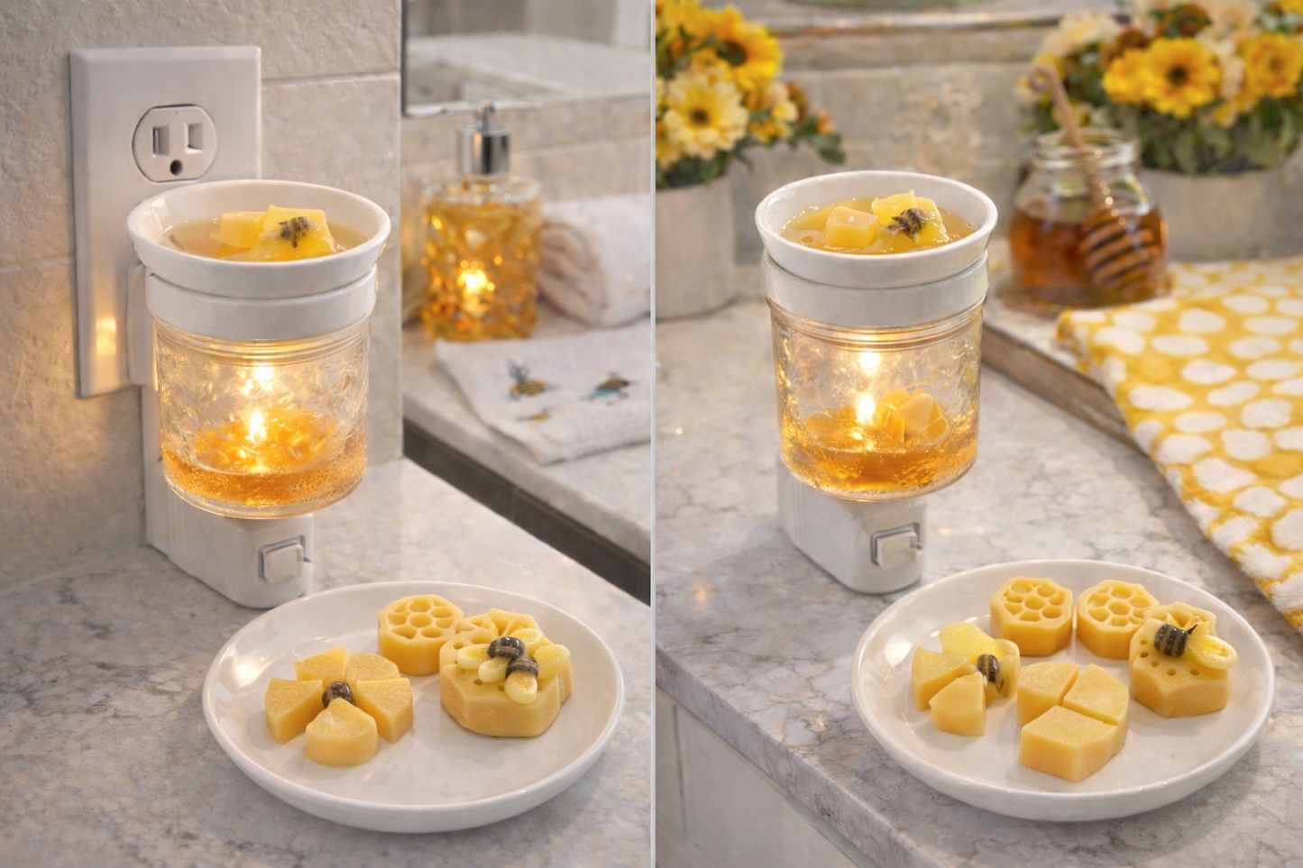 Oatmeal Milk and Honey Beeswax Melts - Warm Comforting Fragrance