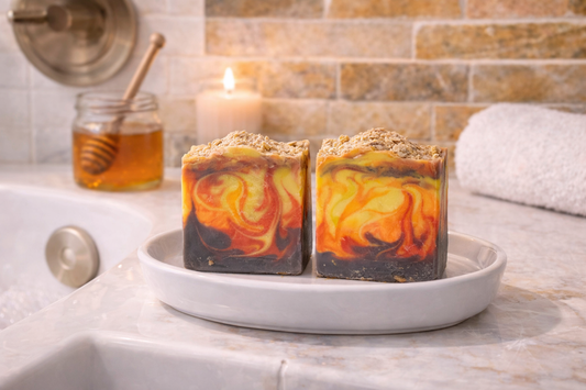 Game On Oatmeal Milk and Honey Cold Processed Soap - Comforting Scent