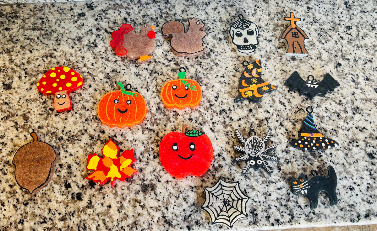 Warm Apple Cinnamon Freshie - Halloween & Fall Car Air Freshener