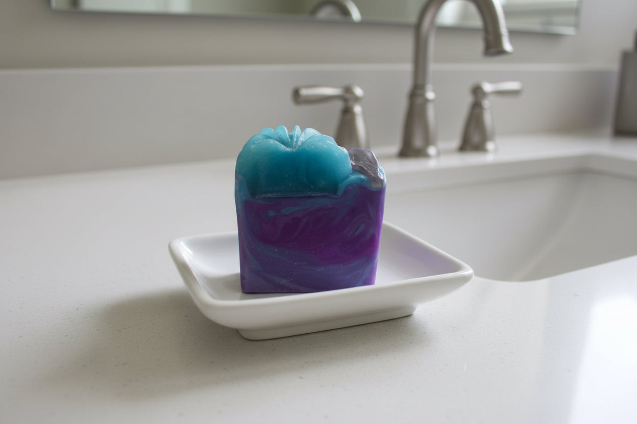 Baja cactus Blossom, Arizona inspired cold processed soap