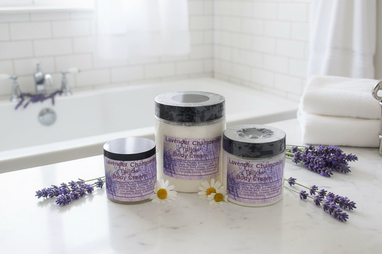 Lavender Chamomile Tallow Body cream