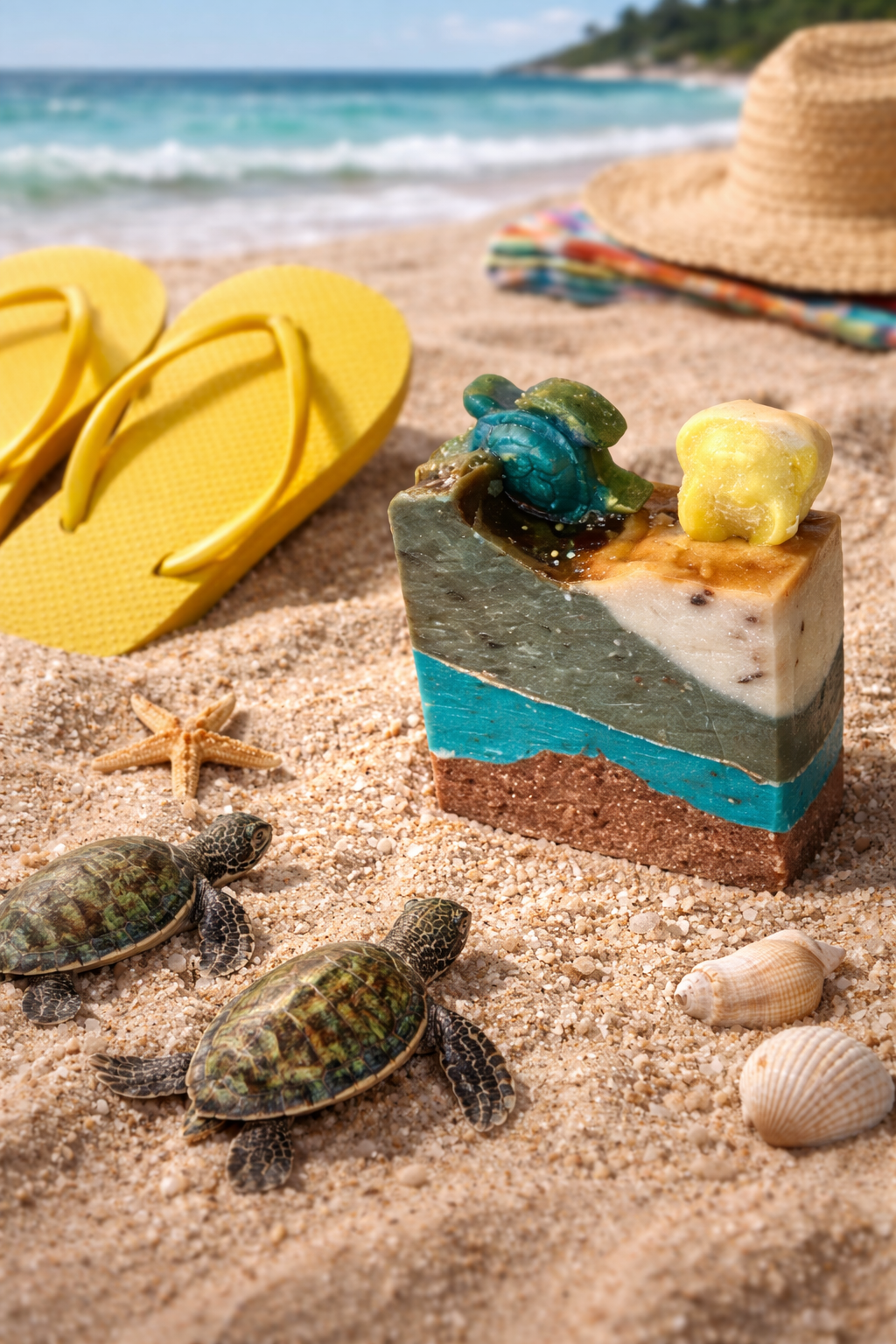 My Turtle Flippinn Beach soap