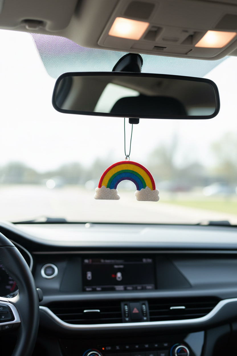 Rainbow Sherbet Freshie - Car Air Freshener