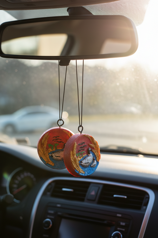 Black Amber Lavender Freshie - Car Air Freshener