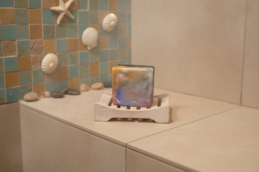 Beach Bum Men's Soap - Black Sand & Oatmeal Bar