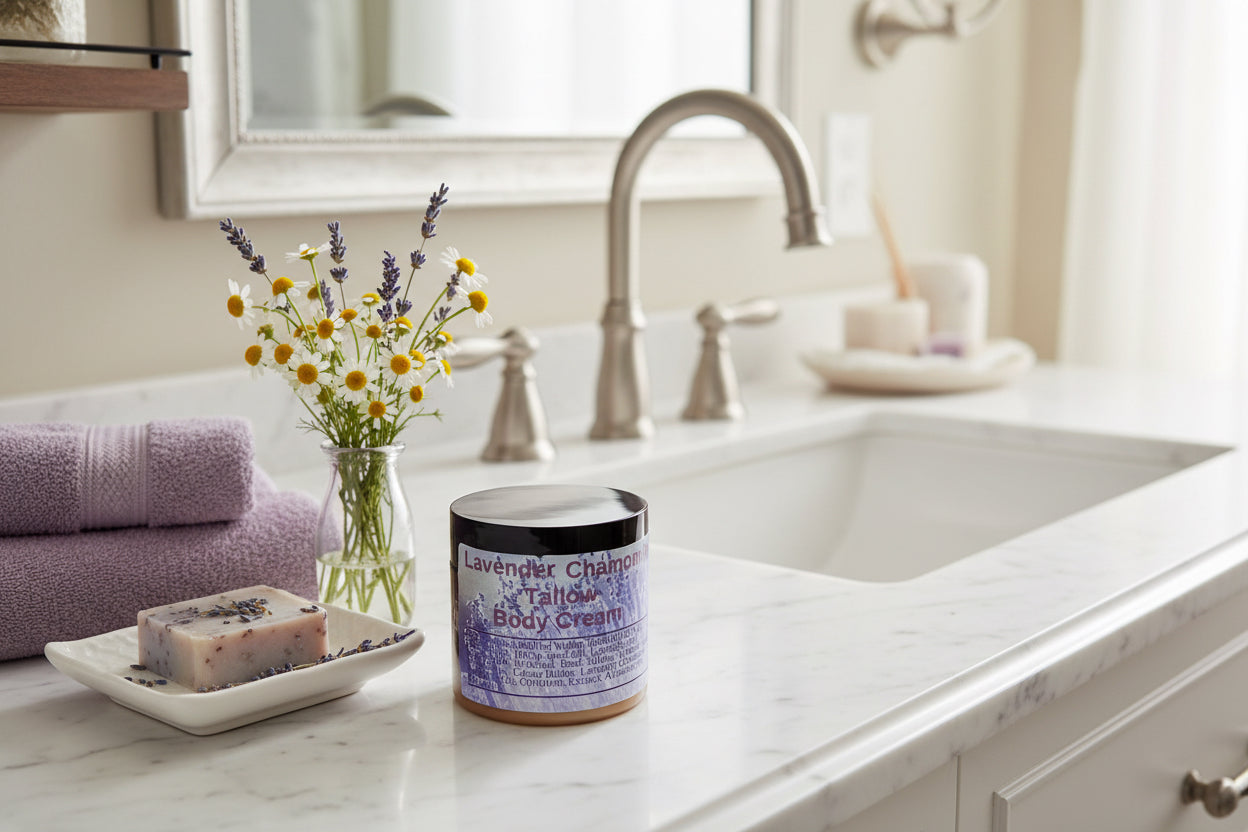 Lavender Chamomile Tallow Body cream