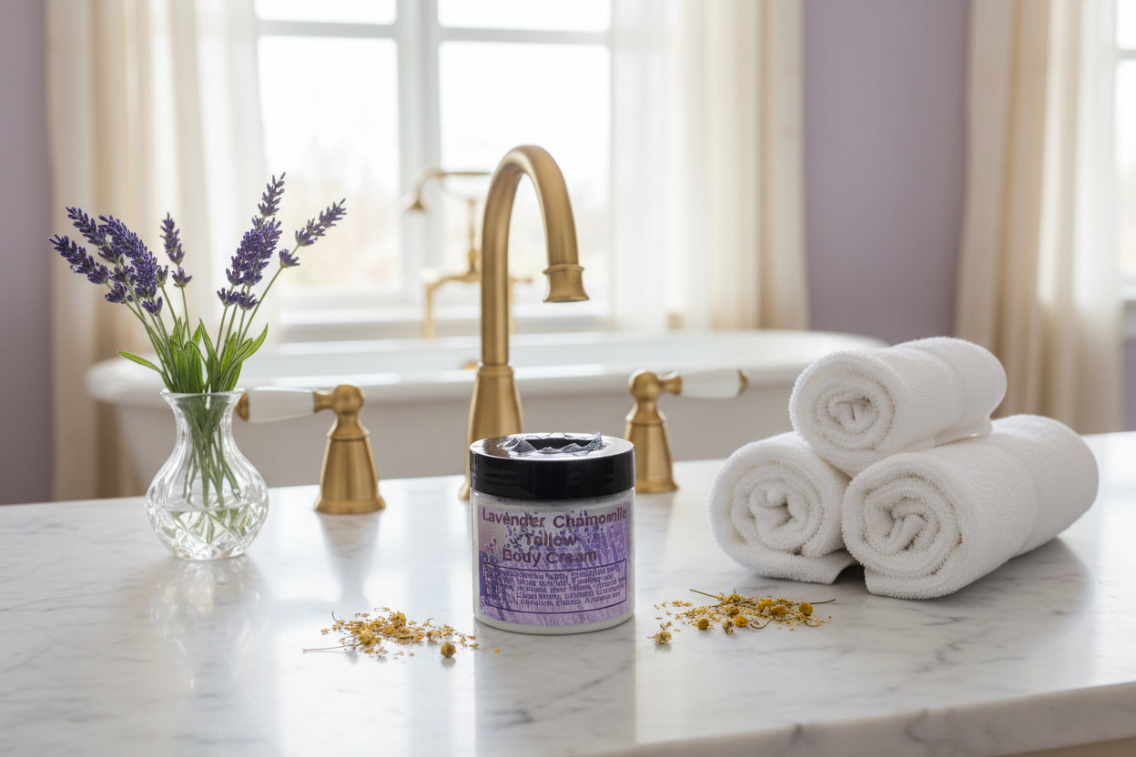 Lavender Chamomile Tallow Body cream