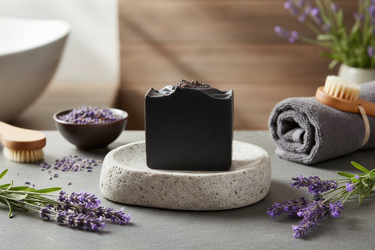 Frankincense & Lavender Organic Soap / 100% Natural Essential Oil Bar