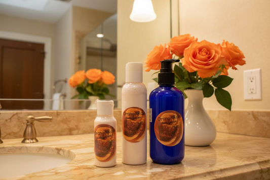 Orange Rose Body and Hand Lotion