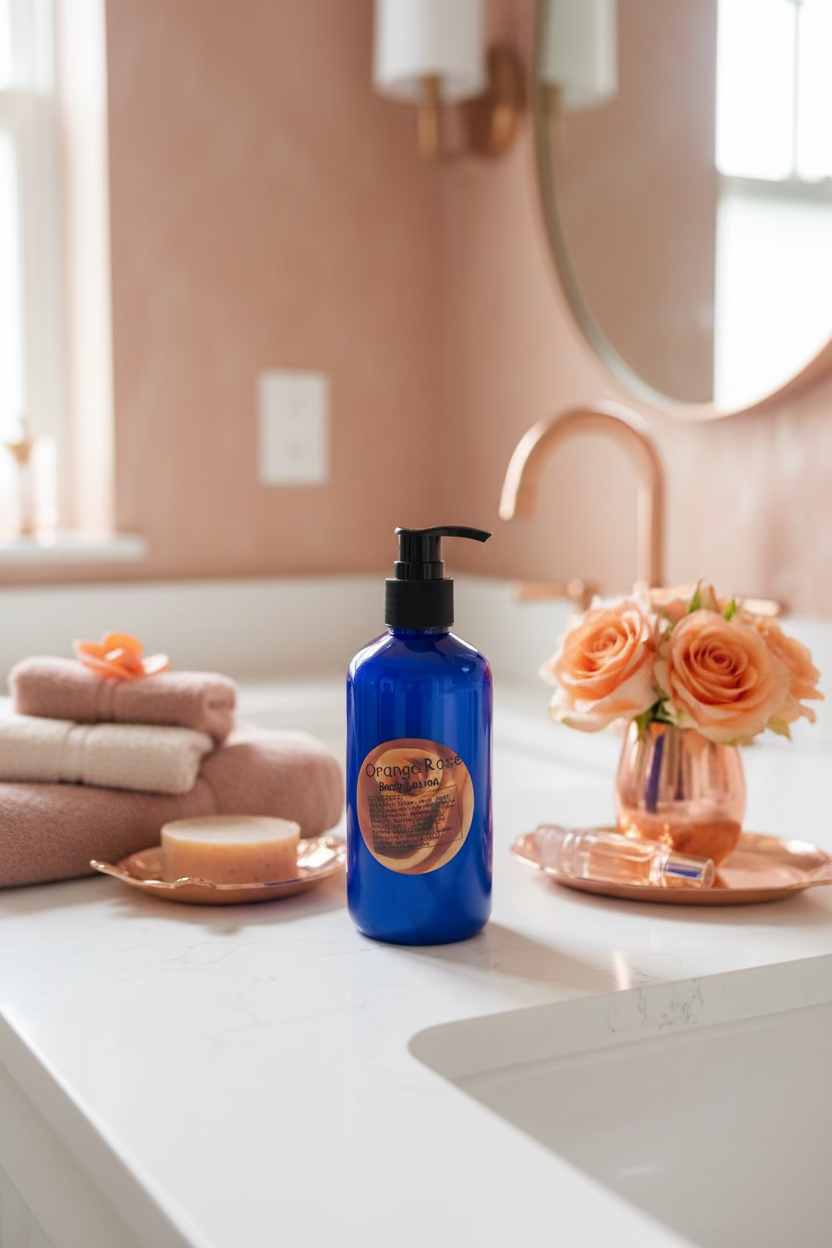 Orange Rose Body and Hand Lotion