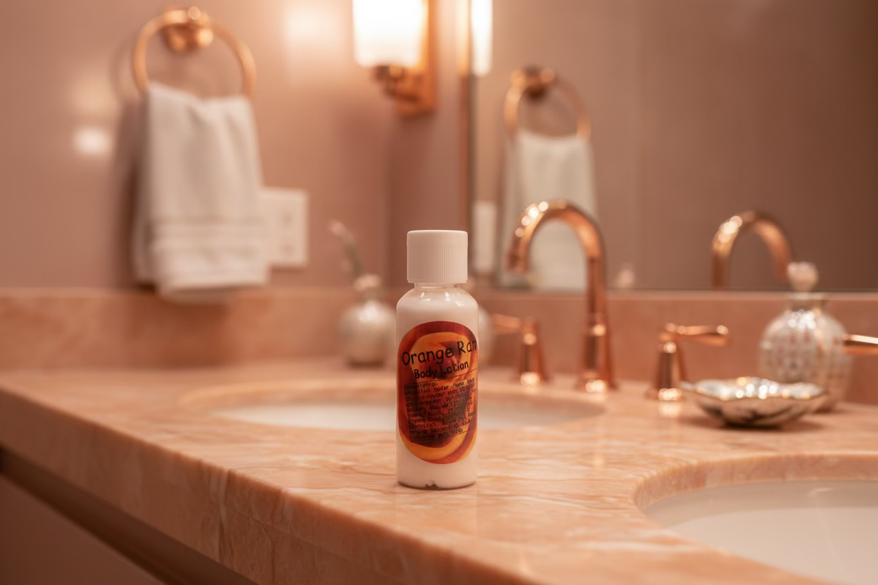 Orange Rose Body and Hand Lotion