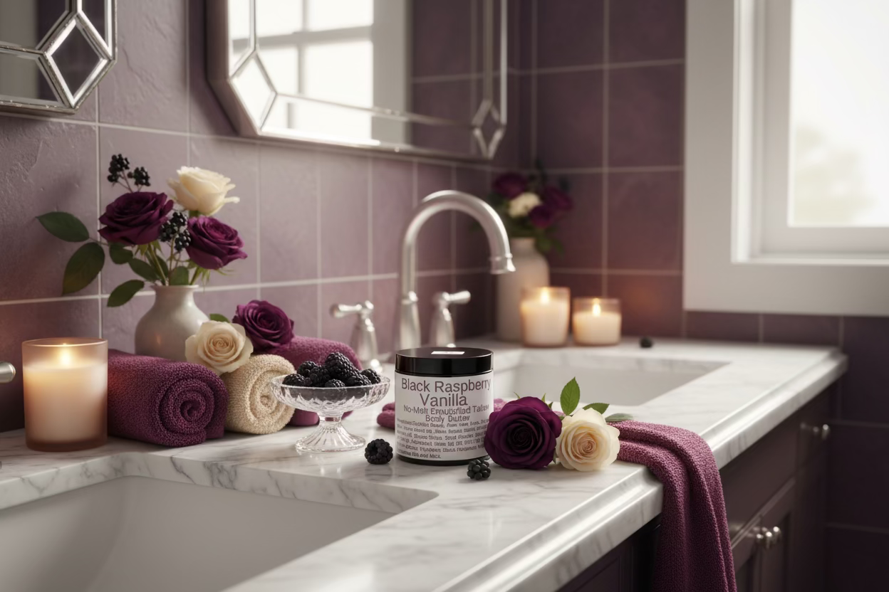 Black Raspberry Vanilla No-Melt Emulsified Tallow Body Butter