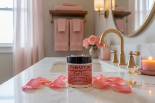 Rose Orange No-Melt Emulsified Tallow Body Butter