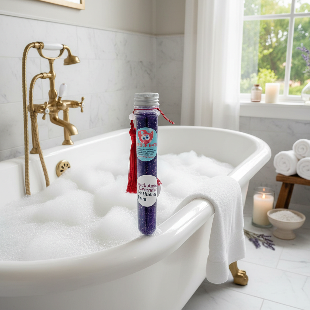 Bubble Bath - Luxurious Spa Setting