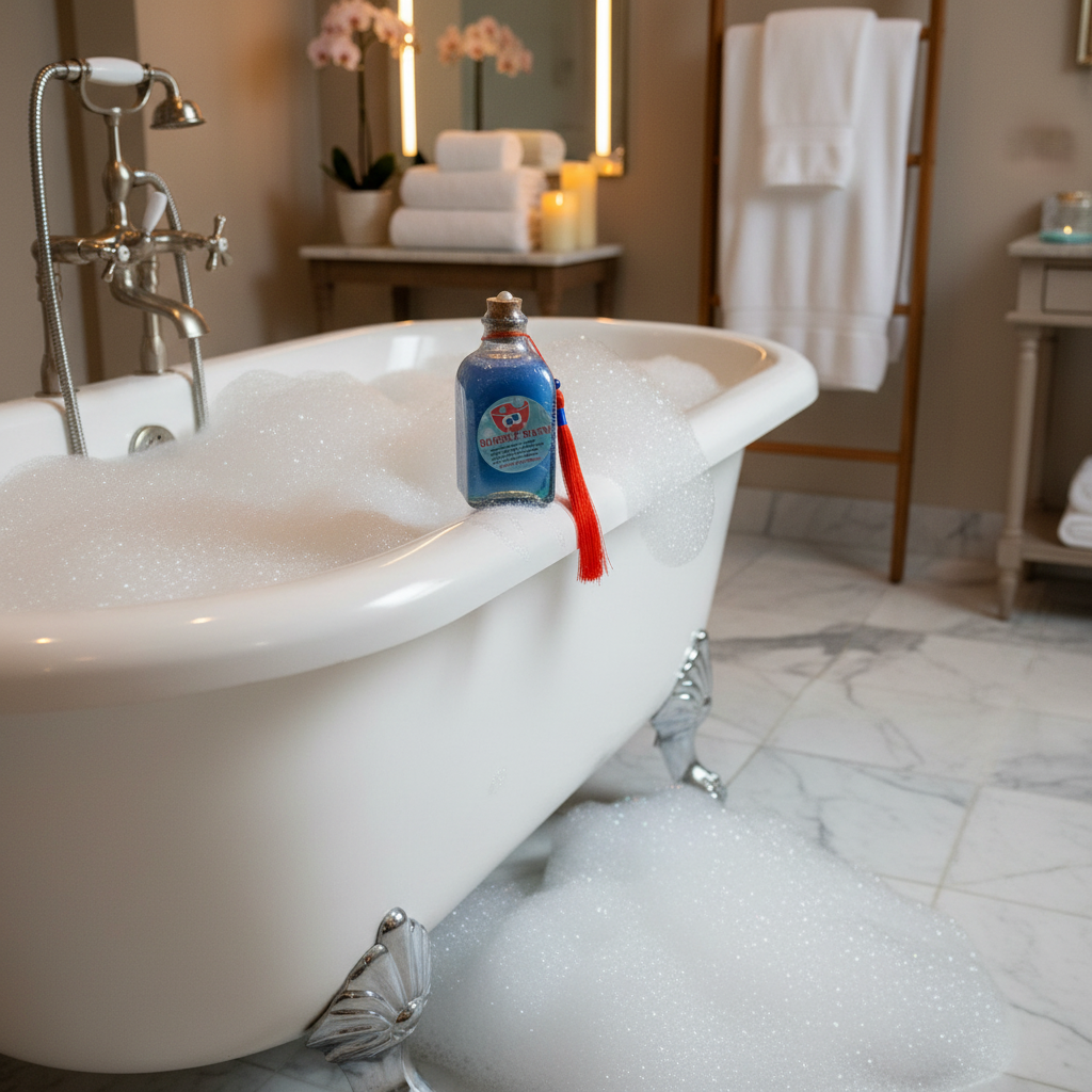 Bubble Bath - White Porcelain Tub
