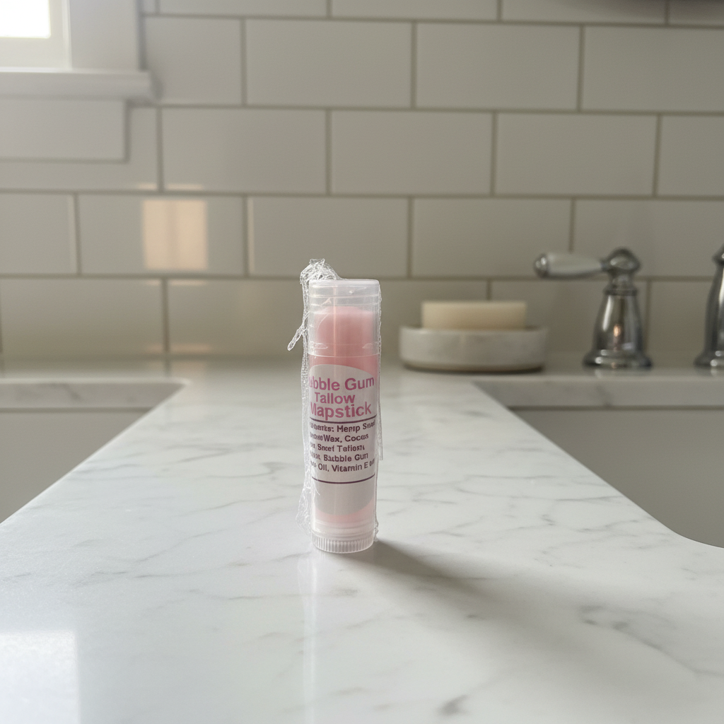 Bubblegum Chapstick - Clean Bathroom