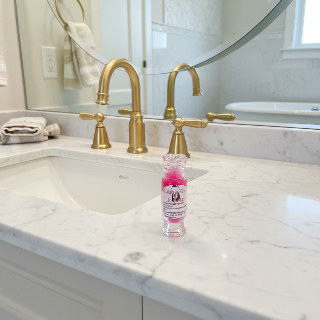 Bubblegum Lip Gloss - Luxury Bathroom