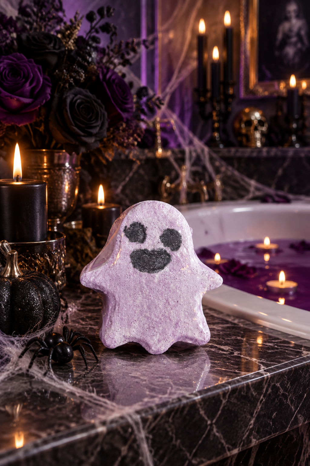 Ghost Bath Bomb – Luxury Halloween Bathroom