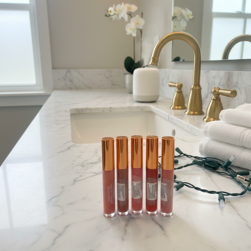 Lip Gloss - Luxury Marble Counter
