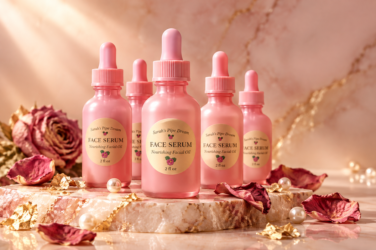 Luxury Face Serum Editorial
