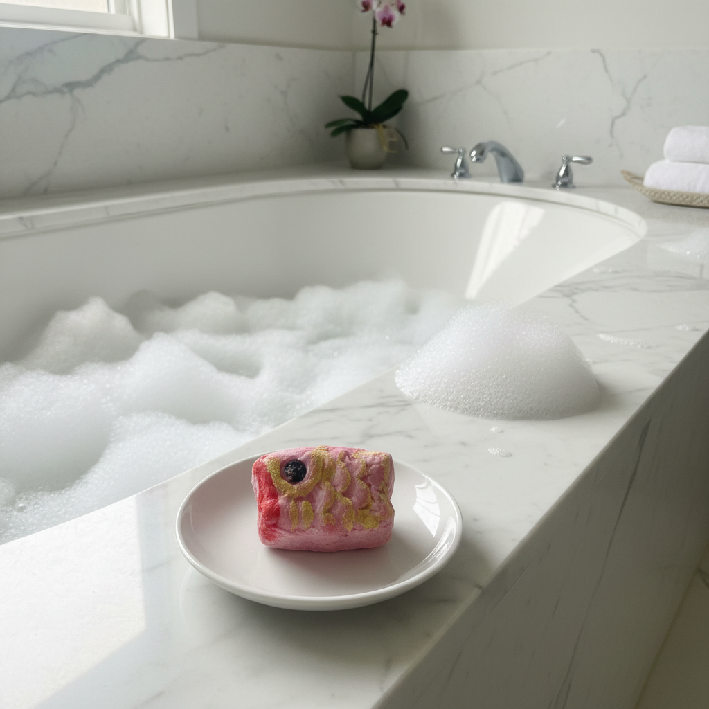 Pink Fish Bubble Bar