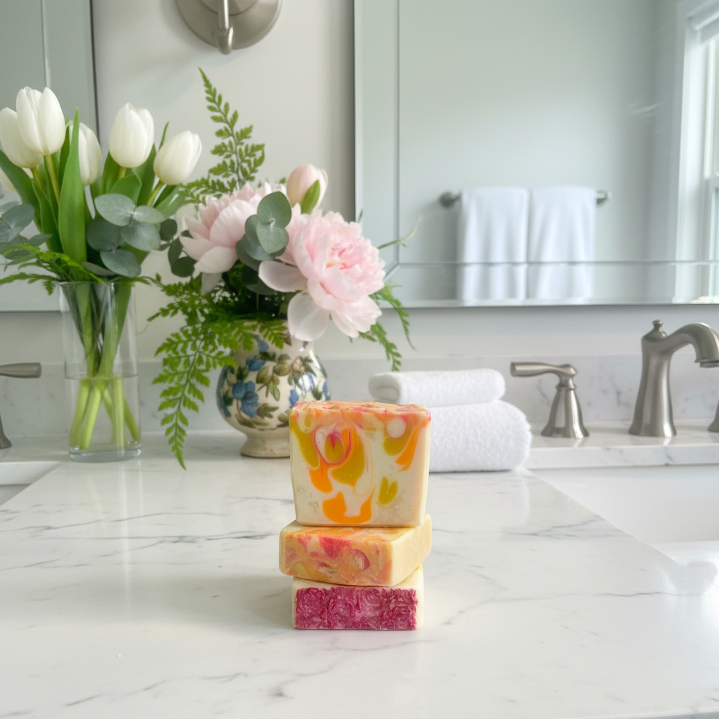 Spring Bathroom Soap - Set 3