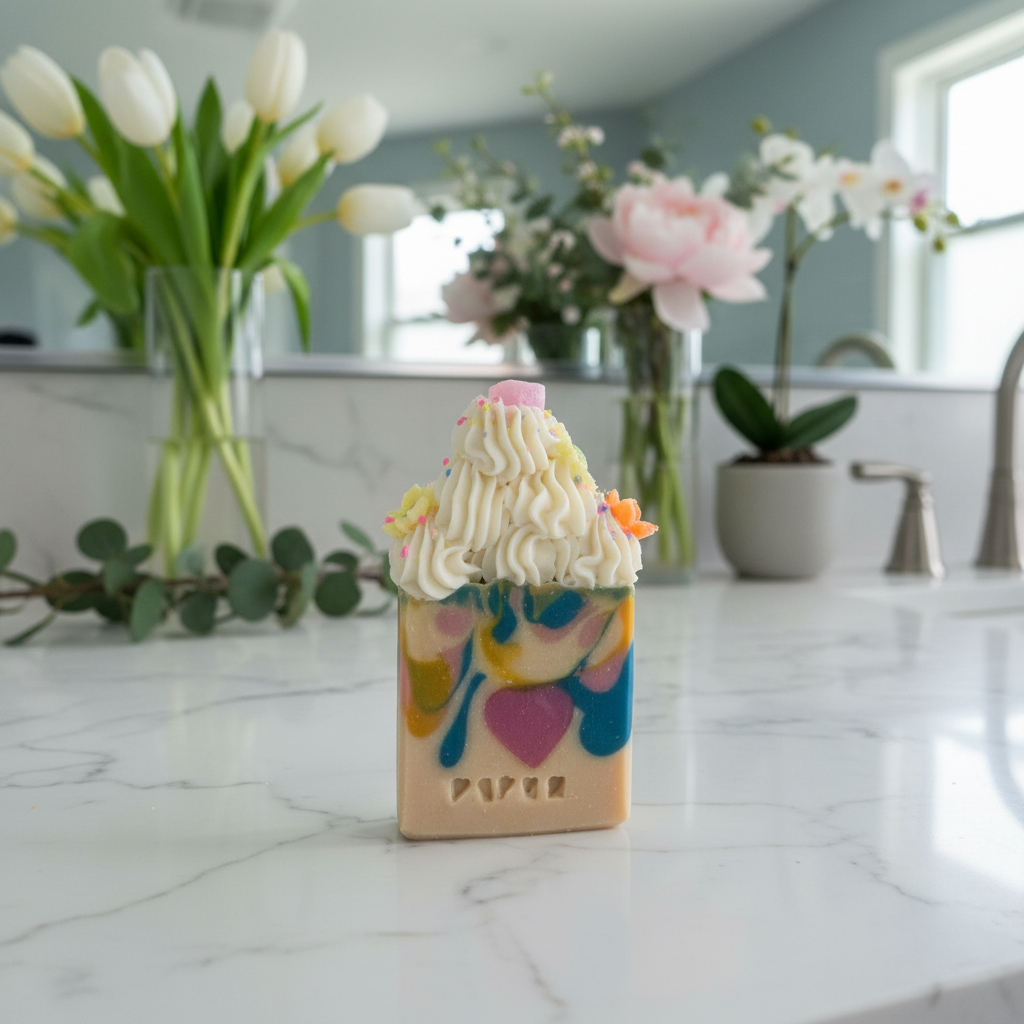 Spring Bathroom Soaps - Set 2
