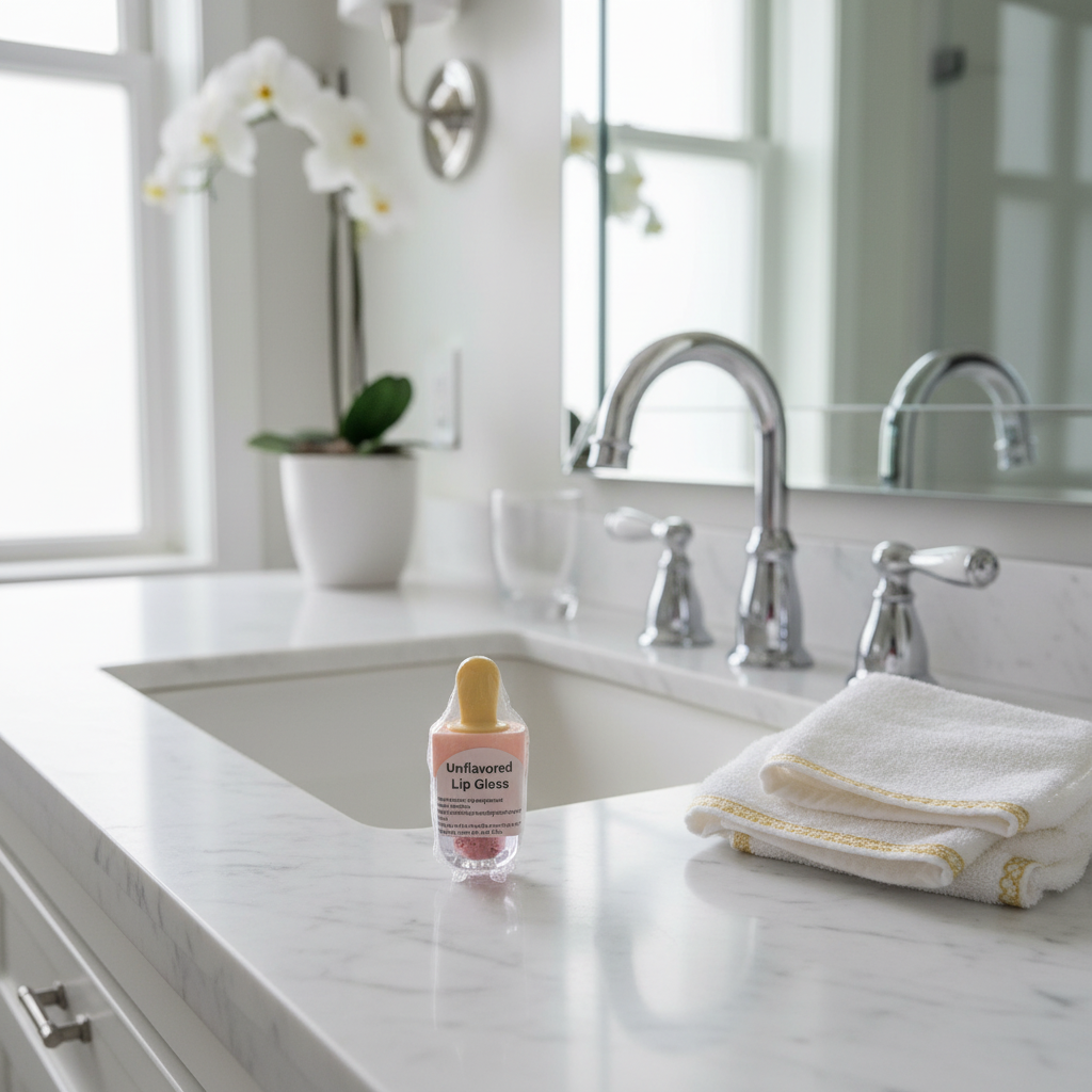 Unflavored Lip Gloss - Luxury Bathroom